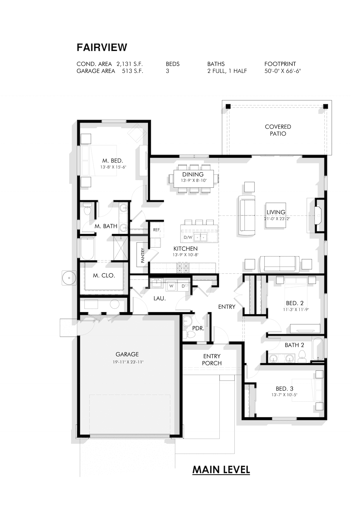 3 Bedroom Homes For Sale Near Me Fairview Home Plan
