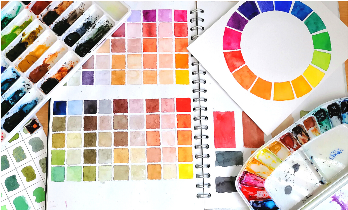 Watercolor Mixing Charts 7 Excellent Types My Art Aspirations