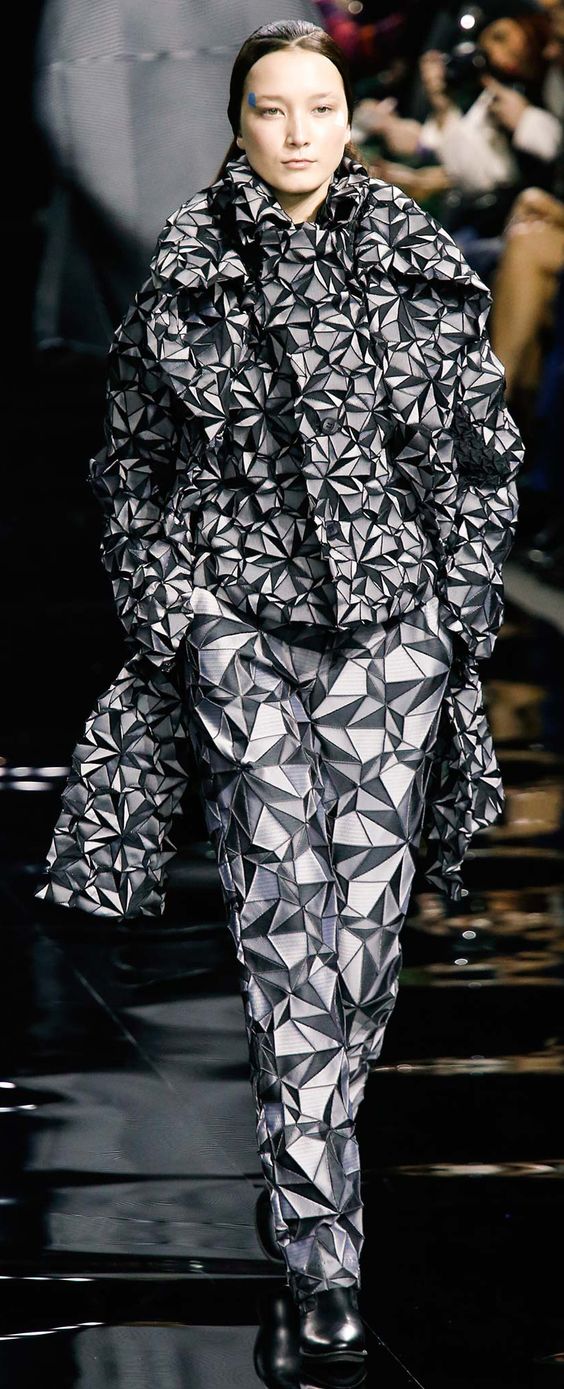 Triangular suit Imogen Myatt & Williams