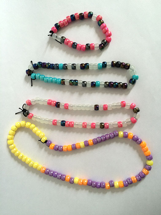 How to Make Binary Bracelets Nanny Anita My Baba