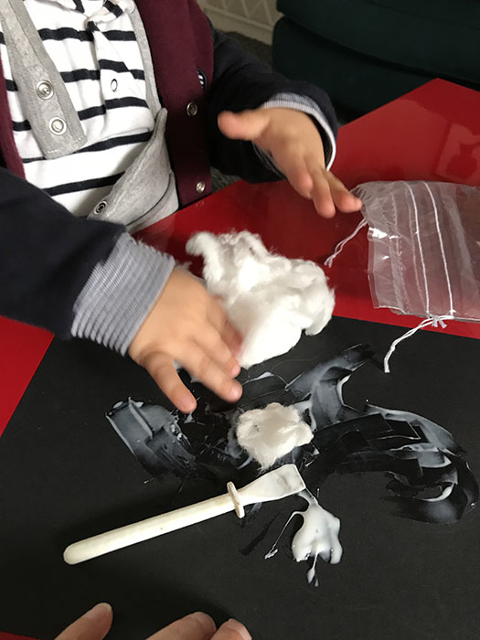 Cotton Wool Ghost Pictures Nanny Anita My Baba