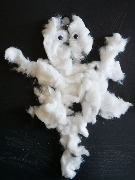 Cotton Wool Ghost Pictures Nanny Anita My Baba