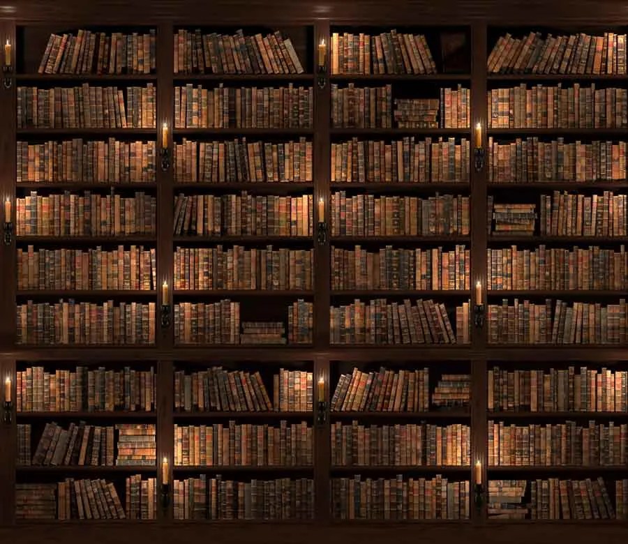 Old Library backdrop Mybackdrop.co.uk