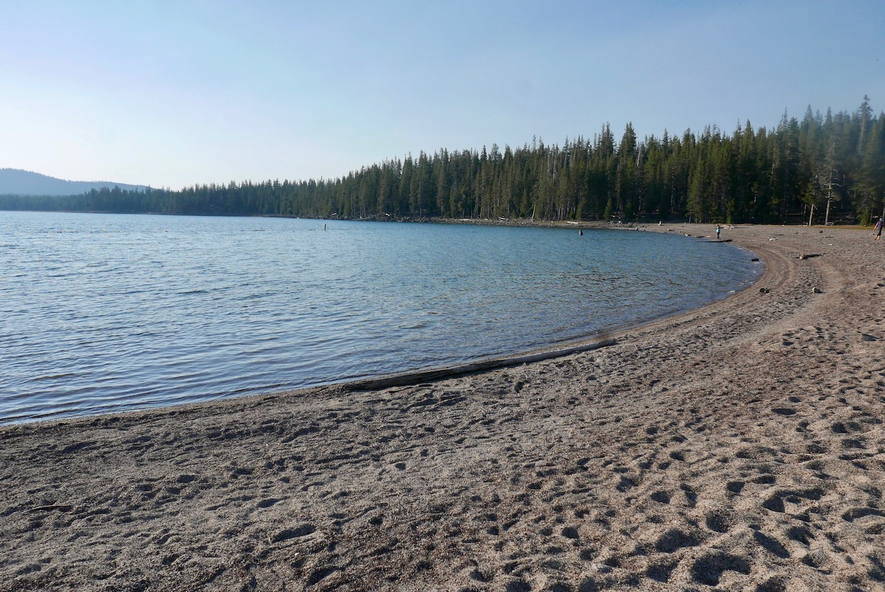 Medicine Lake Beach, Modoc National Forest, Northern California