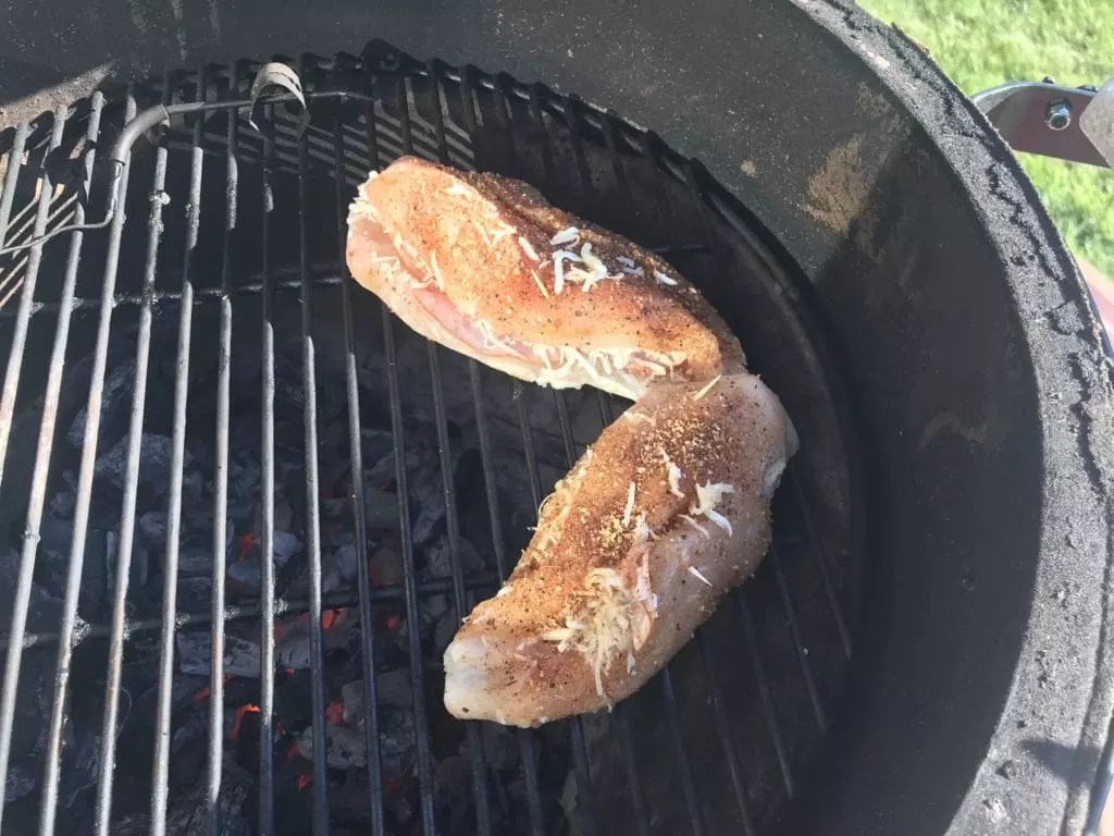 How to Make Stuffed Chicken Breast on the Big Green Egg (Kamado) My