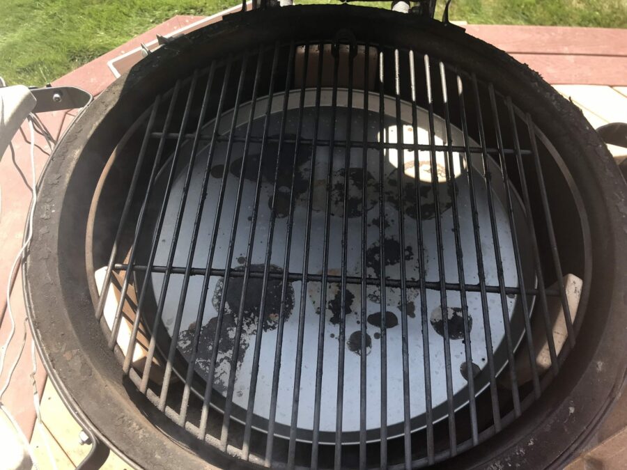 Oberon Beer Can Chicken on the Big Green Egg (Kamado Whole Chicken