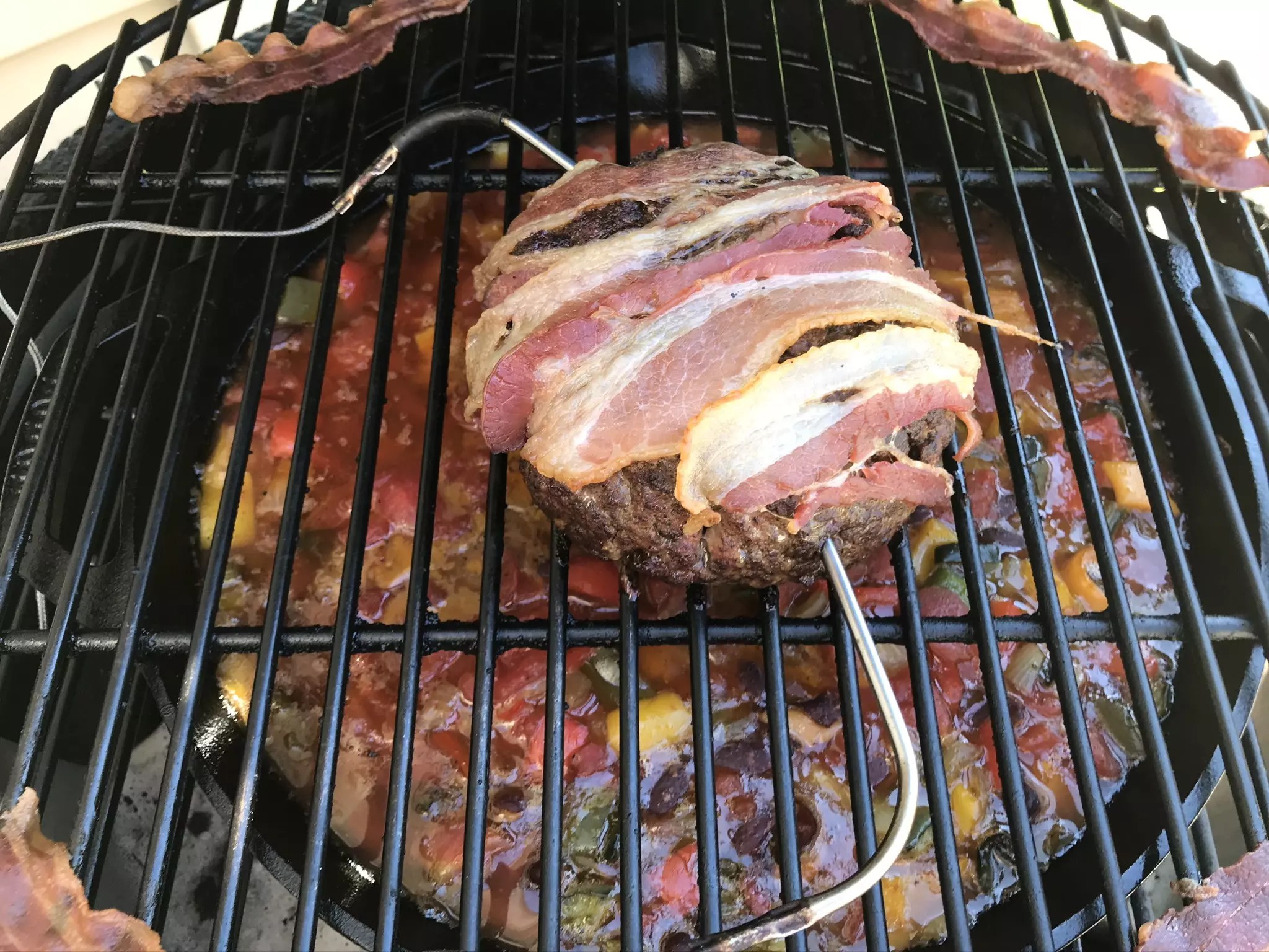 Smoked over the Top Chili on the Big Green Egg (Or Kamado Joe) My