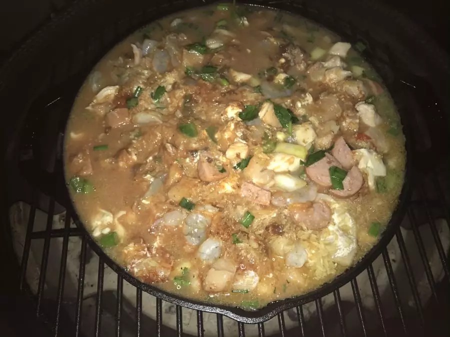 Smoked Jambalaya on the Big Green Egg (Or Kamado Joe) My Backyard Life