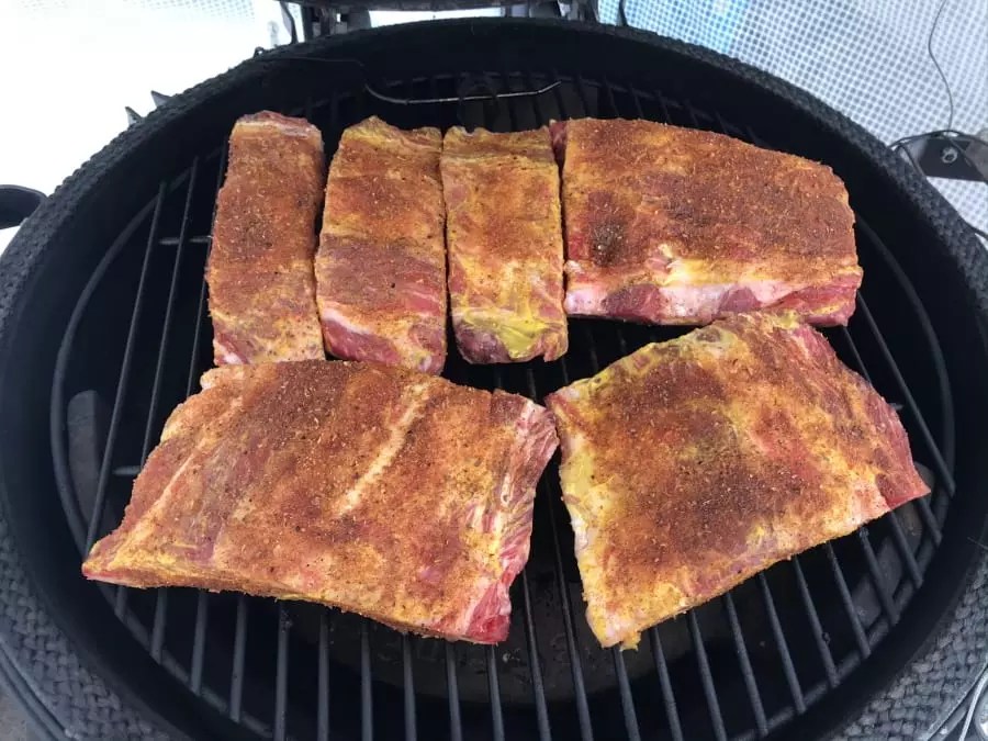 How to Smoke Beef Back Ribs on the Big Green Egg (Dino Beef Bones) My