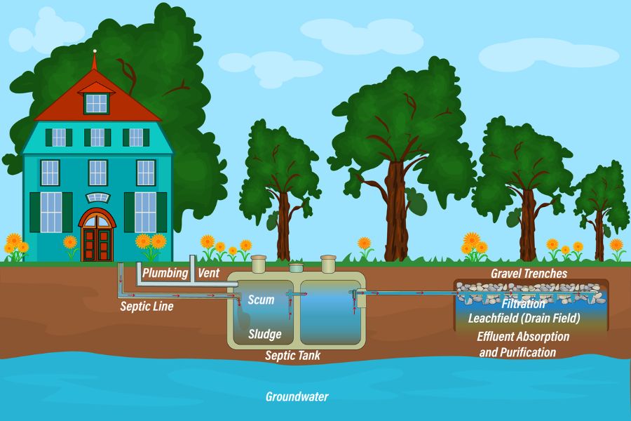 How Deep Are Septic Tanks Buried? (And How Do You Find It?) My