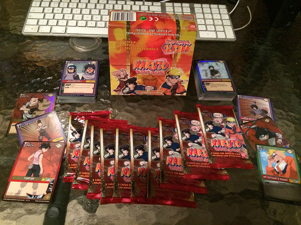 [For Sale] Naruto trading cards complete booster box Collectibles
