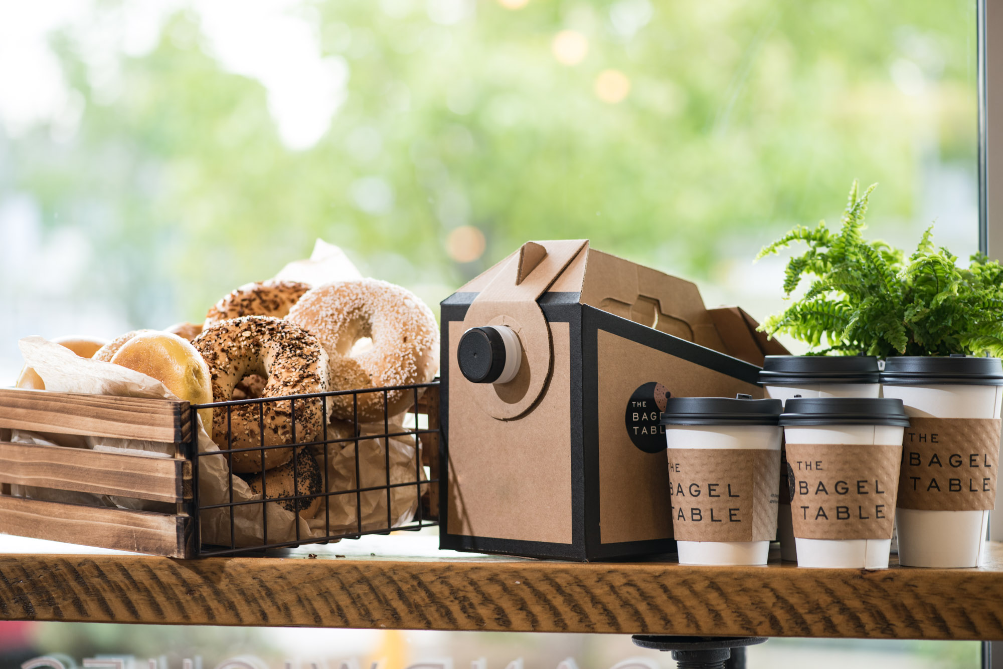 Catering The Bagel Table