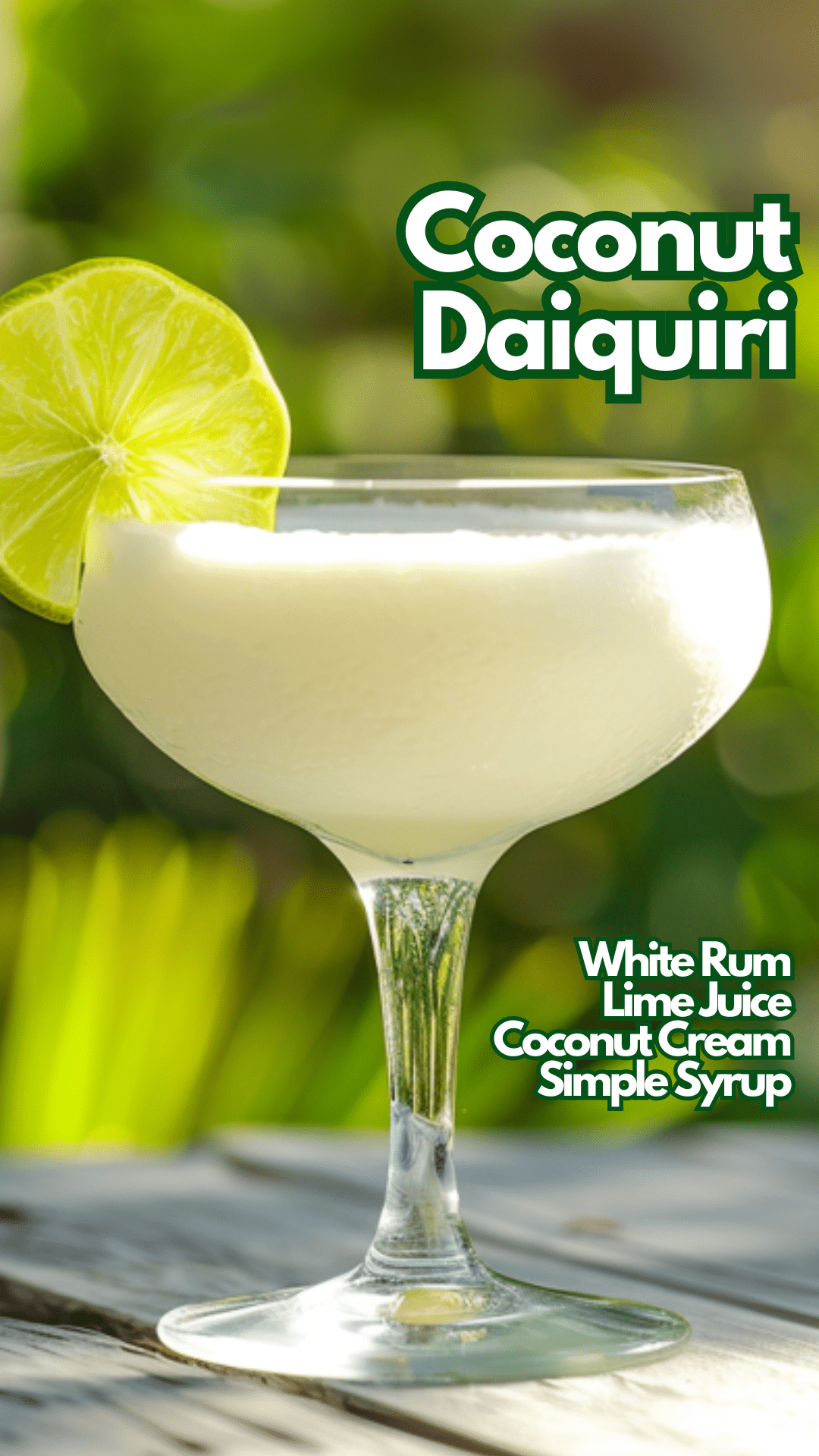 Coconut Daiquiri Recipe