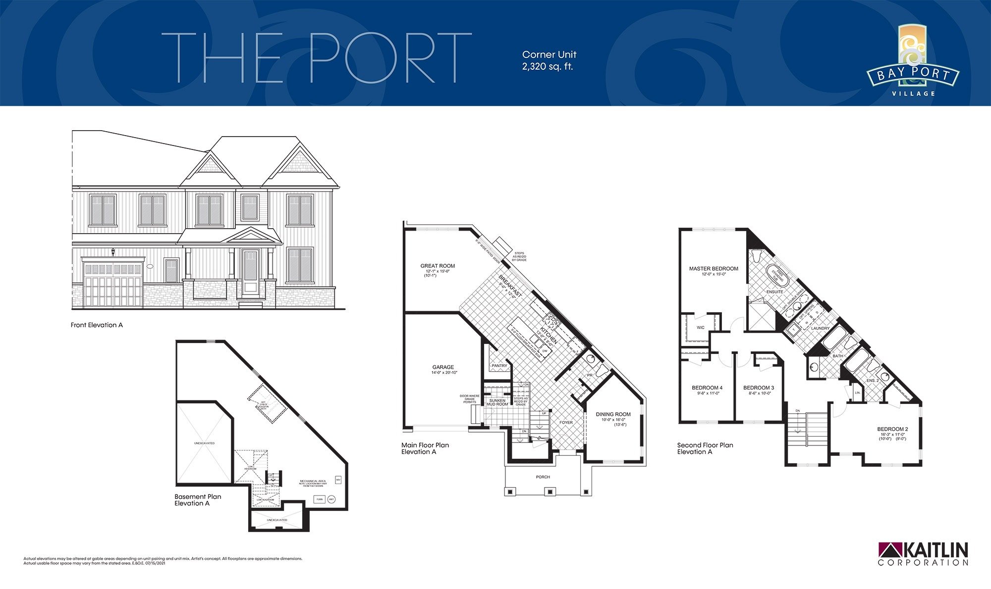 Bayport Village The Port Midland's 1 Freehold Townhomes