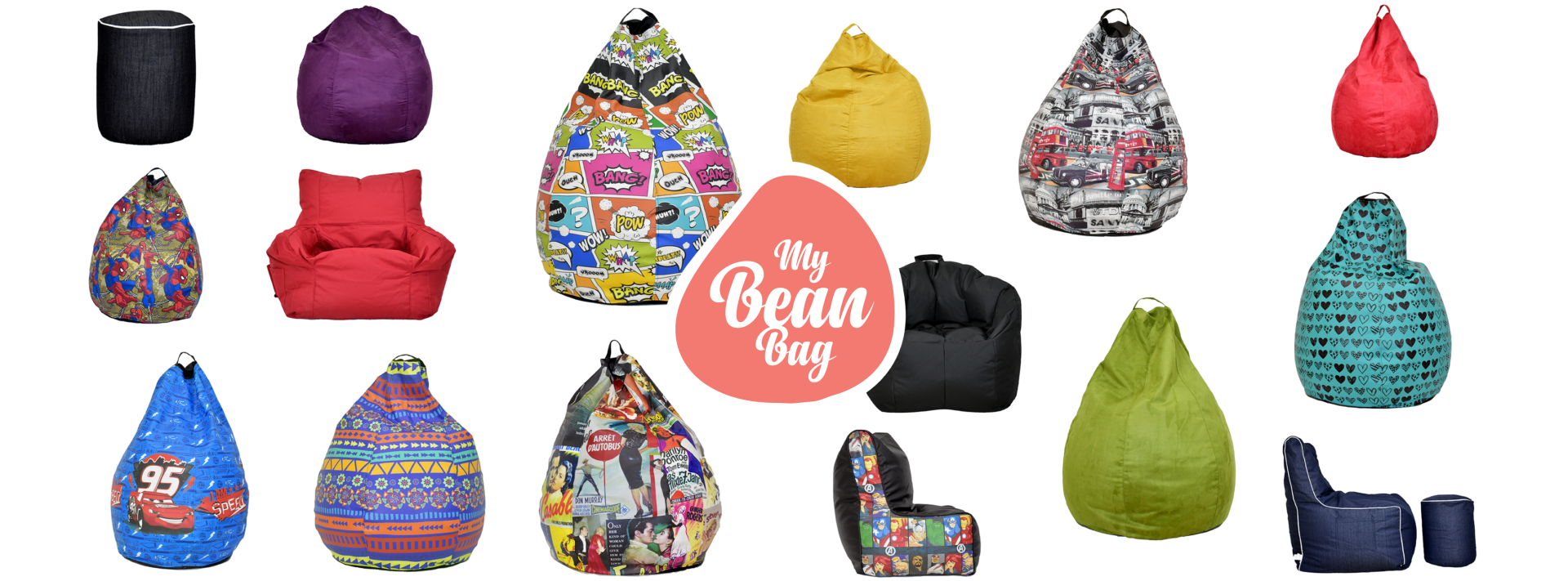 myBeanBag Cyprus Bean Bags and Poufs Available in All Size