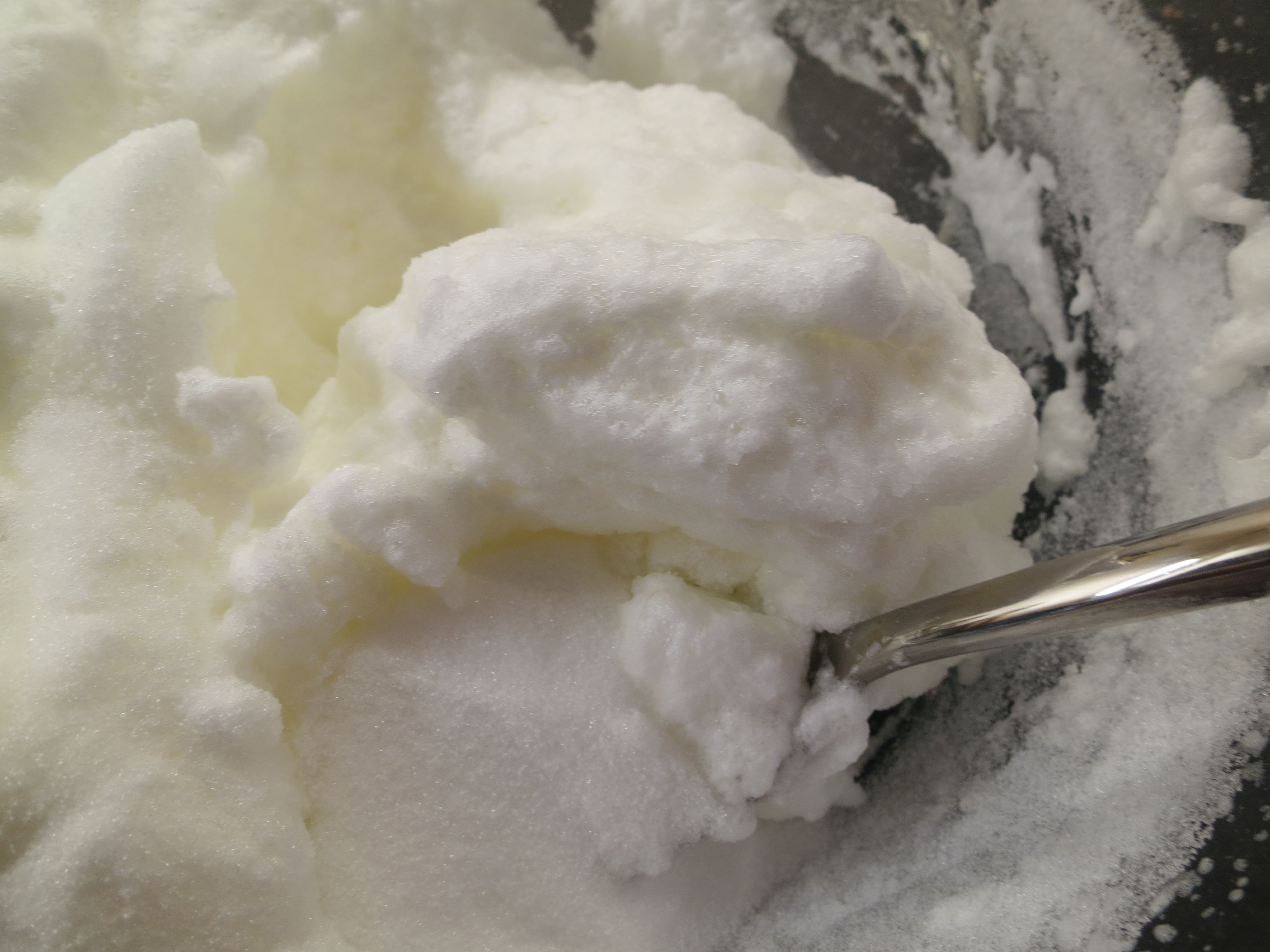 Egg whites whisked mybeautfulthings
