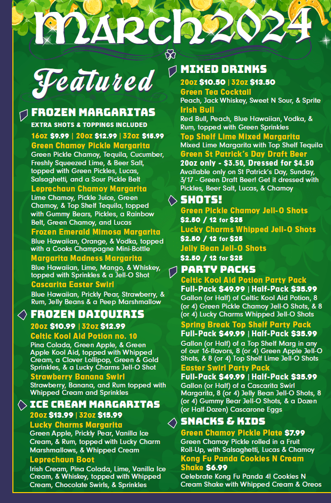 Adult Drink DriveThru San Antonio drinks Beer N' All Margarita DriveThru