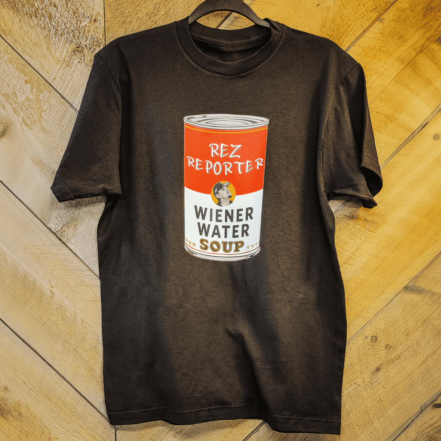Rez Reporter Wiener Water Soup TShirt myBemidji