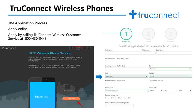 TruConnect Wireless Phones My Benefit Savings