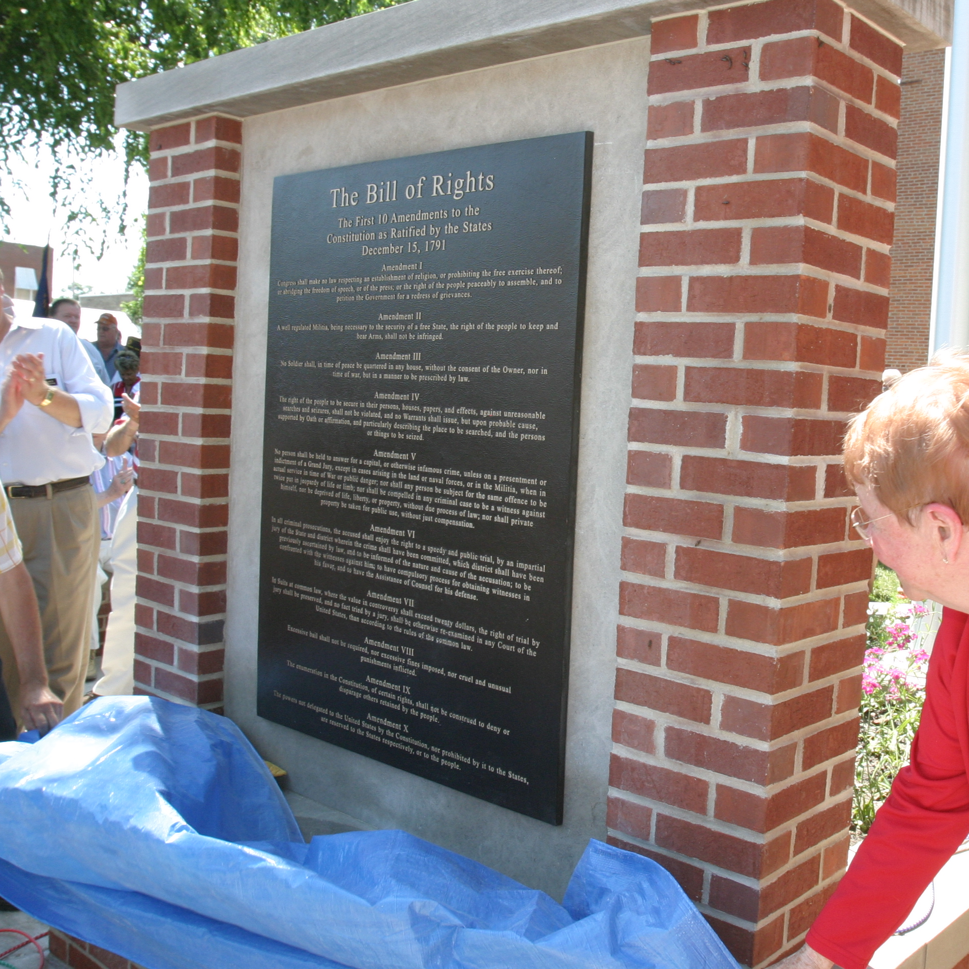 Our first Town Square project is dedicated in Montezuma, Iowa « My Bill
