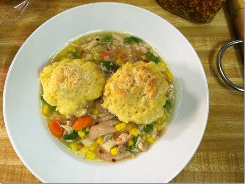 Lighter Chicken and Dumplings My Bizzy Kitchen