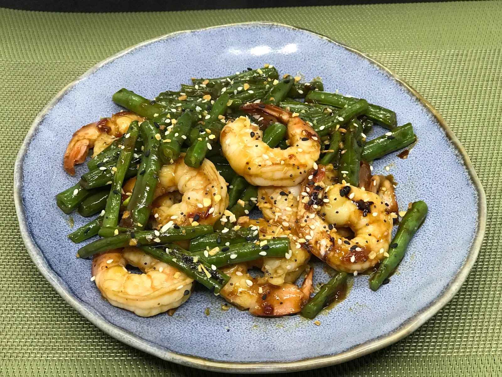 Shrimp and Green Bean Stir Fry My Bizzy Kitchen
