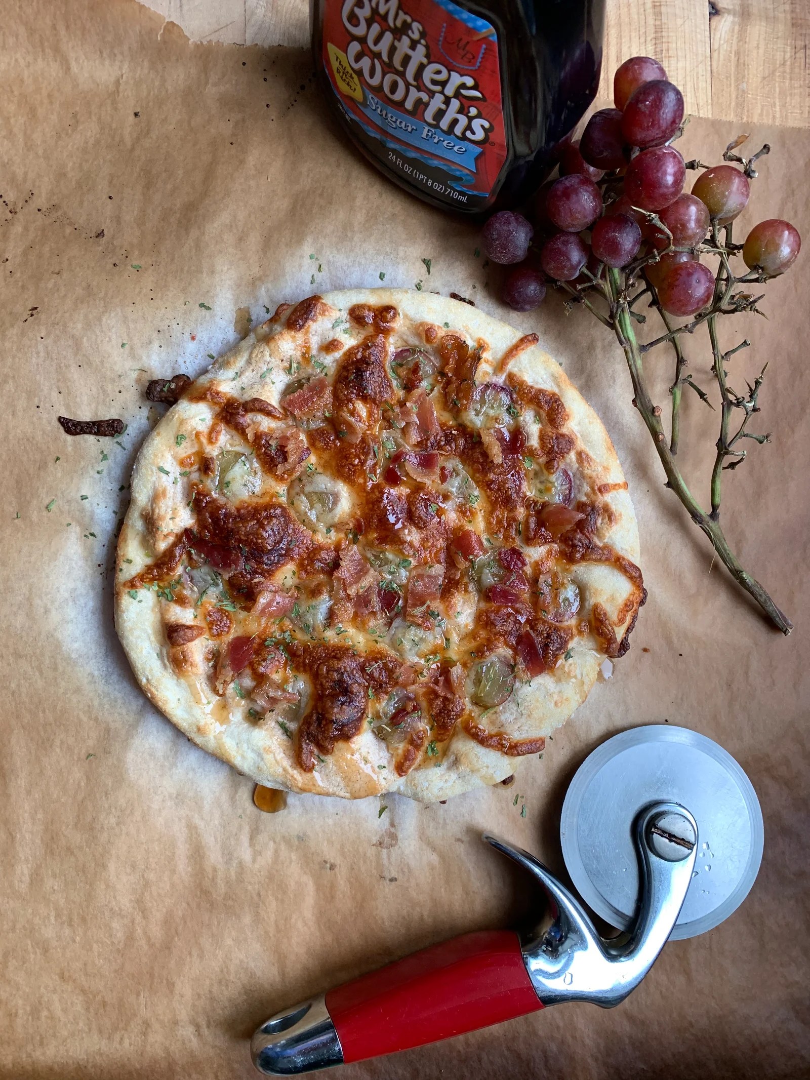 French Toast Pizza My Bizzy Kitchen