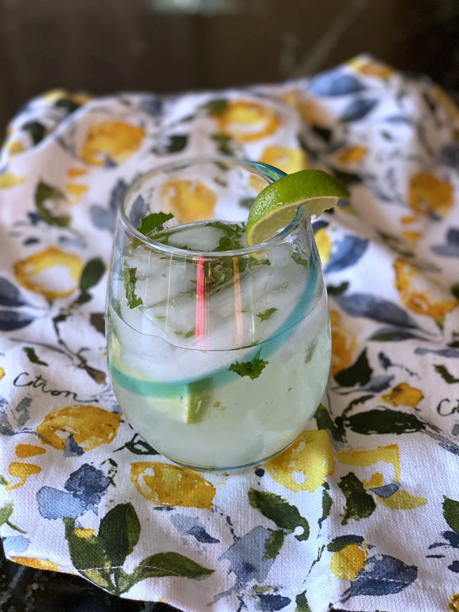 Mock Mojito with Sugar Free Simple Syrup My Bizzy Kitchen