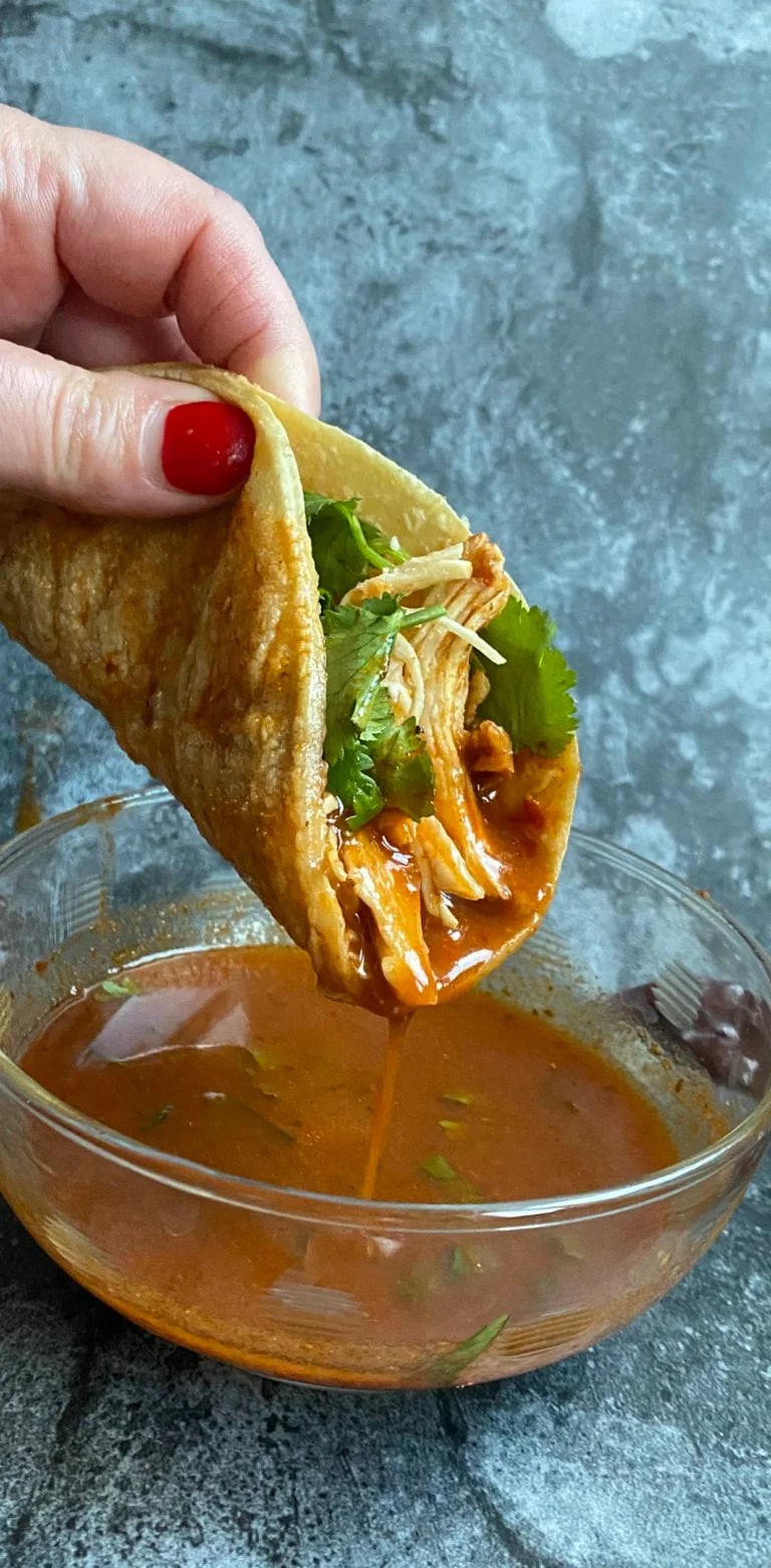 Chicken Birria Tacos