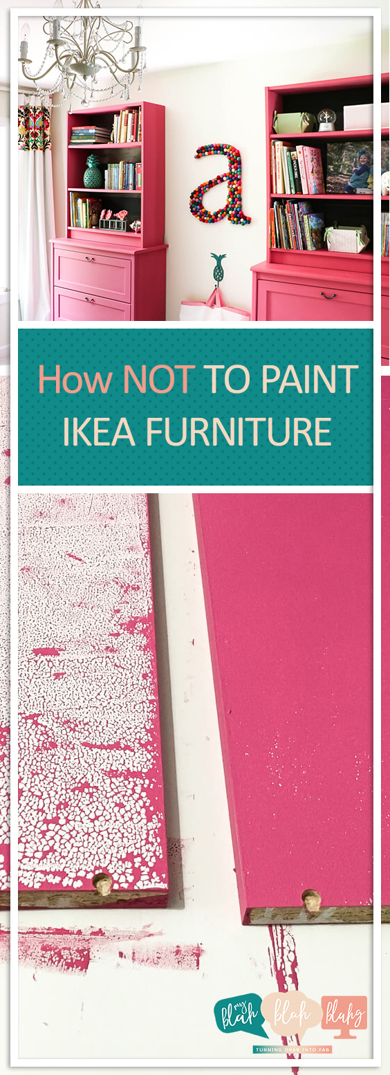 How NOT to Paint IKEA Furniture