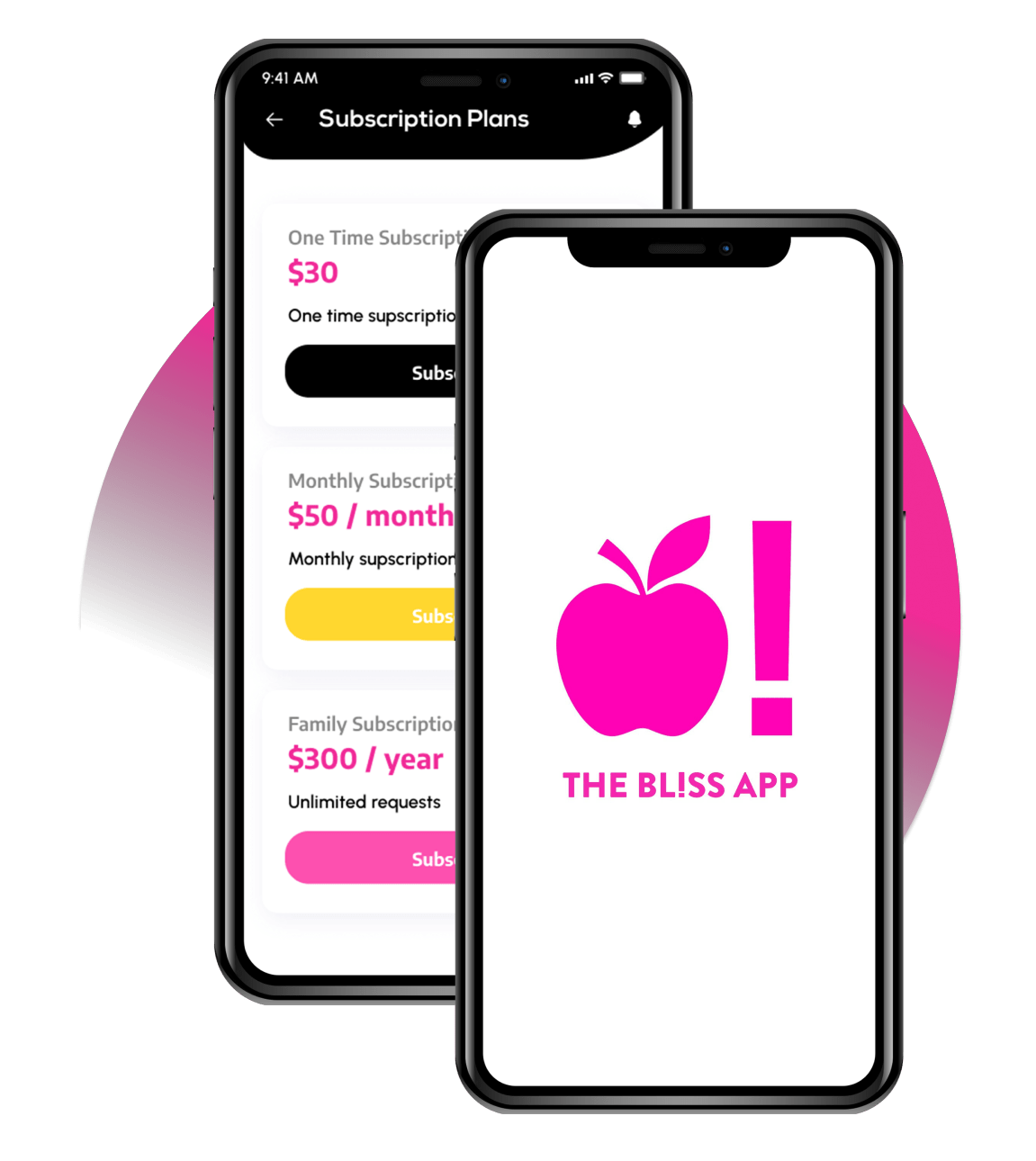 Bliss Babysitters App.