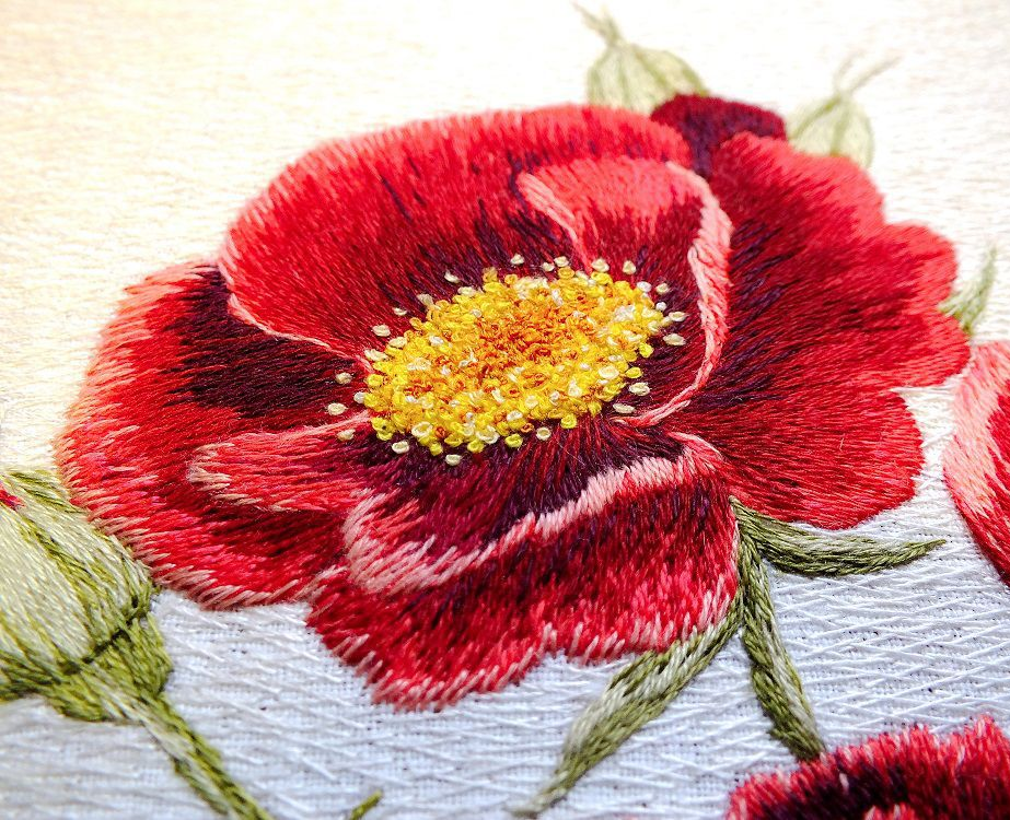 Вышивка гладью для начинающих пошаговые уроки, технология и техники