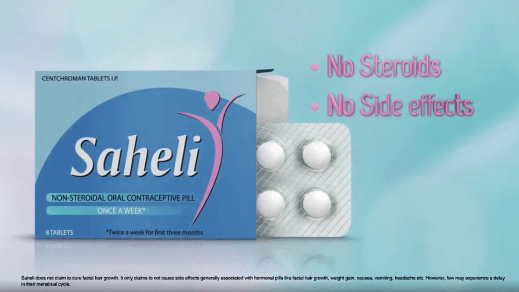 Saheli NonHormonal Oral Contraceptive Birth Control Pill MyBody1