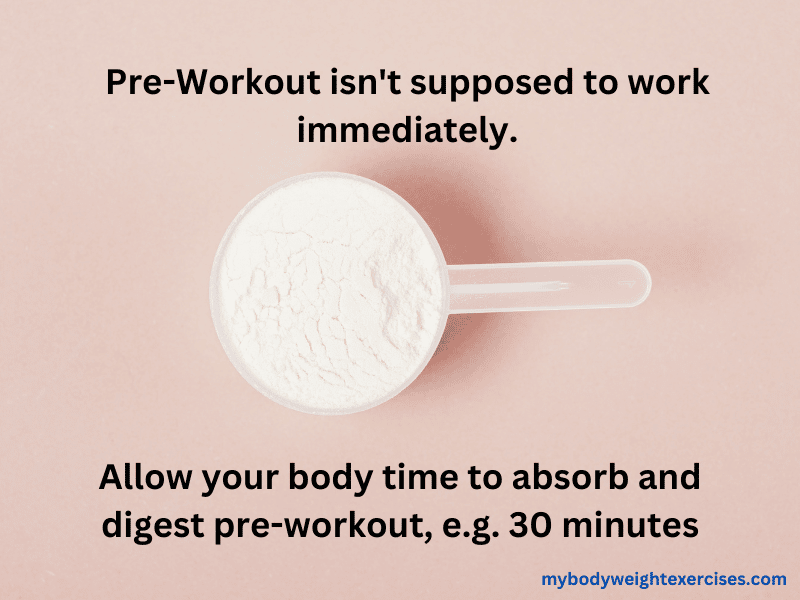 Why Does PreWorkout Not Affect Me? (Here’s 7 Reasons Why) My Bodyweight Exercises