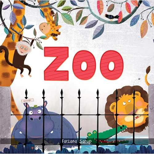 Zoo Illustrated Book On Zoo Animals Mybooksfactory