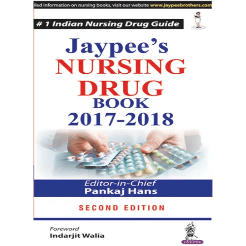 Jaypee's Nursing Drug Book 20172018 By Hans Pankaj Mybooksfactory