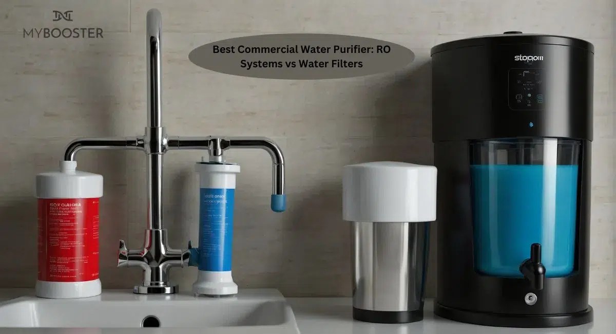 Best Commercial Water Purifier RO Systems vs Water Filters MYBooster