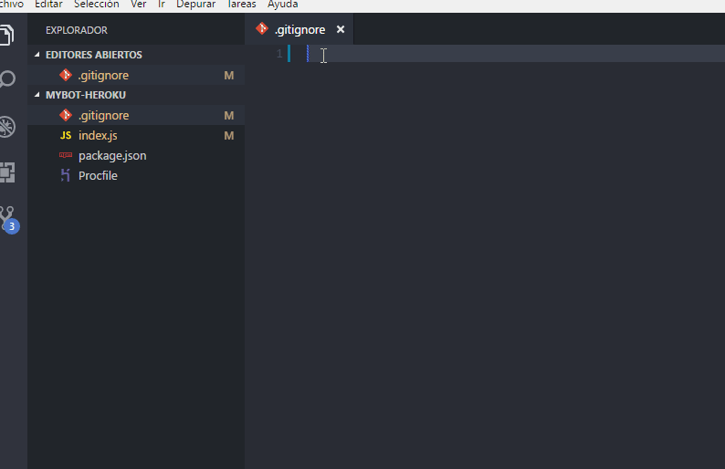 Alojando un bot en MyBot Guía