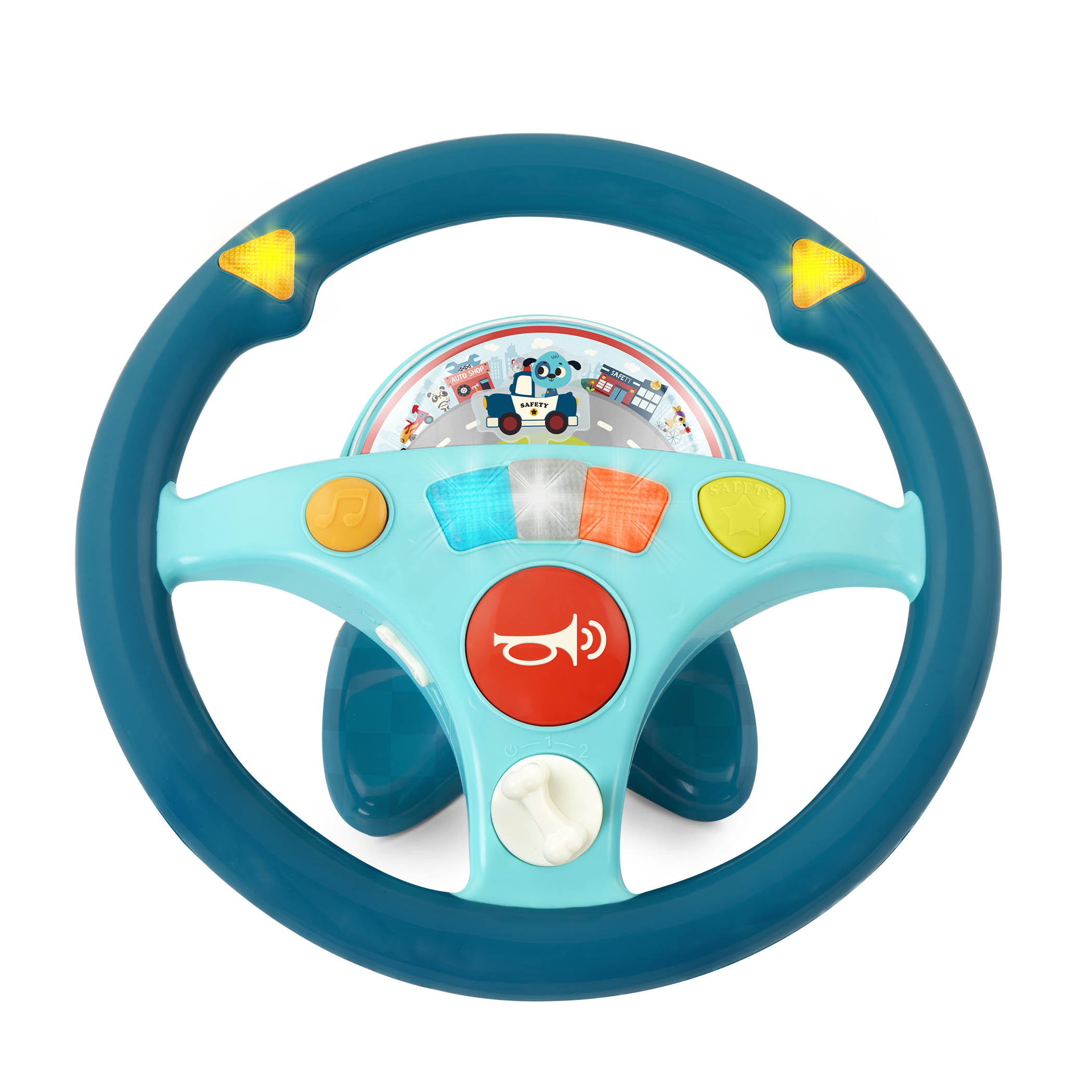Woofer’s Musical Driving Wheel Steering Wheel Land of B.