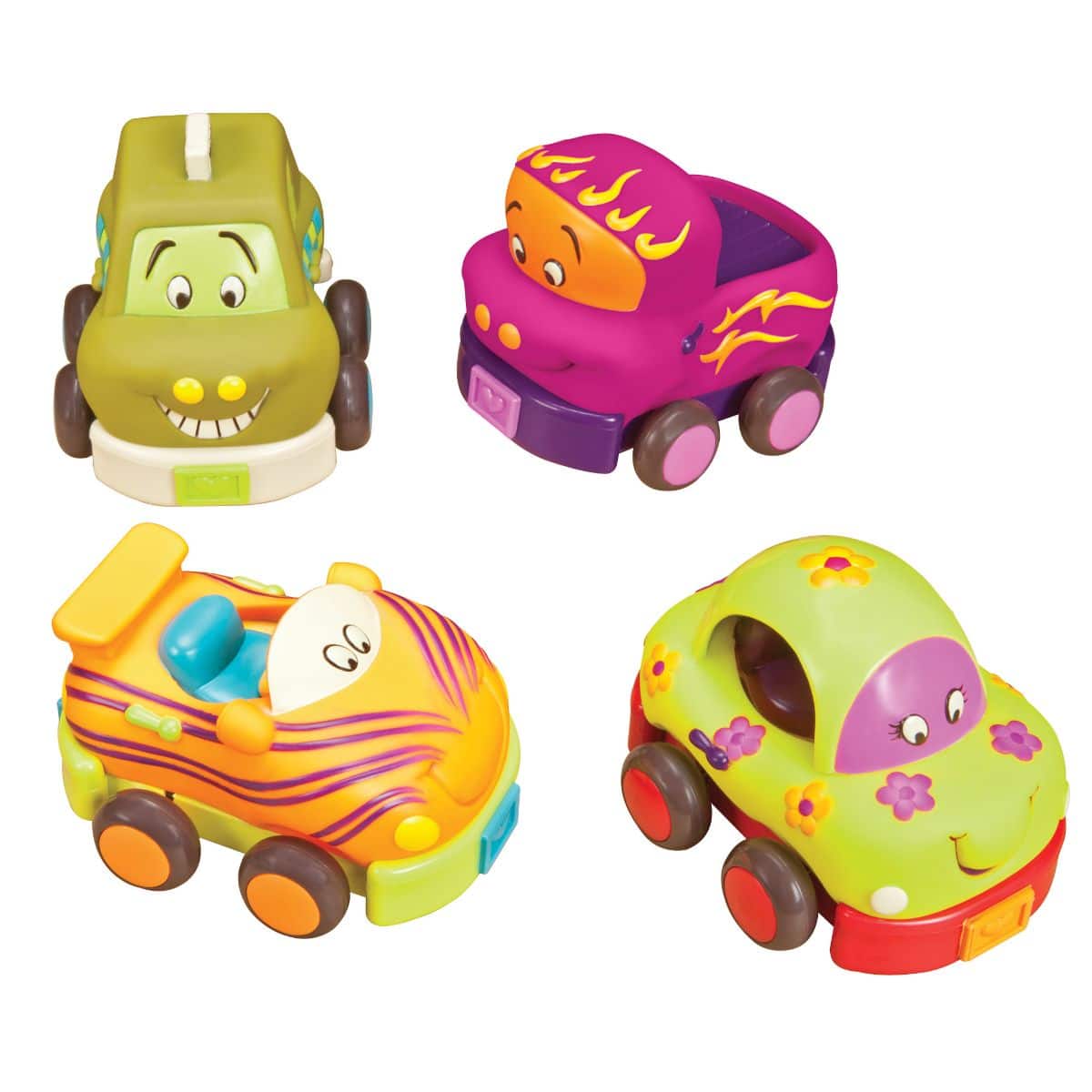 Wheeeels 4 PullBack Toy Vehicles B. toys