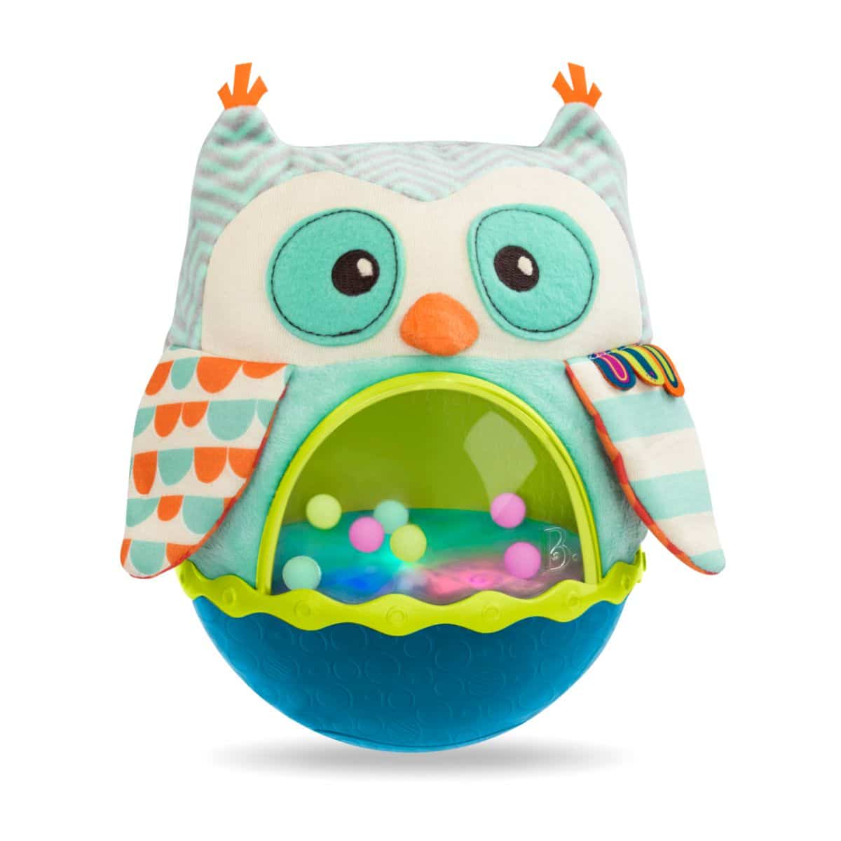 Owl Be Back RolyPoly Toy B. baby