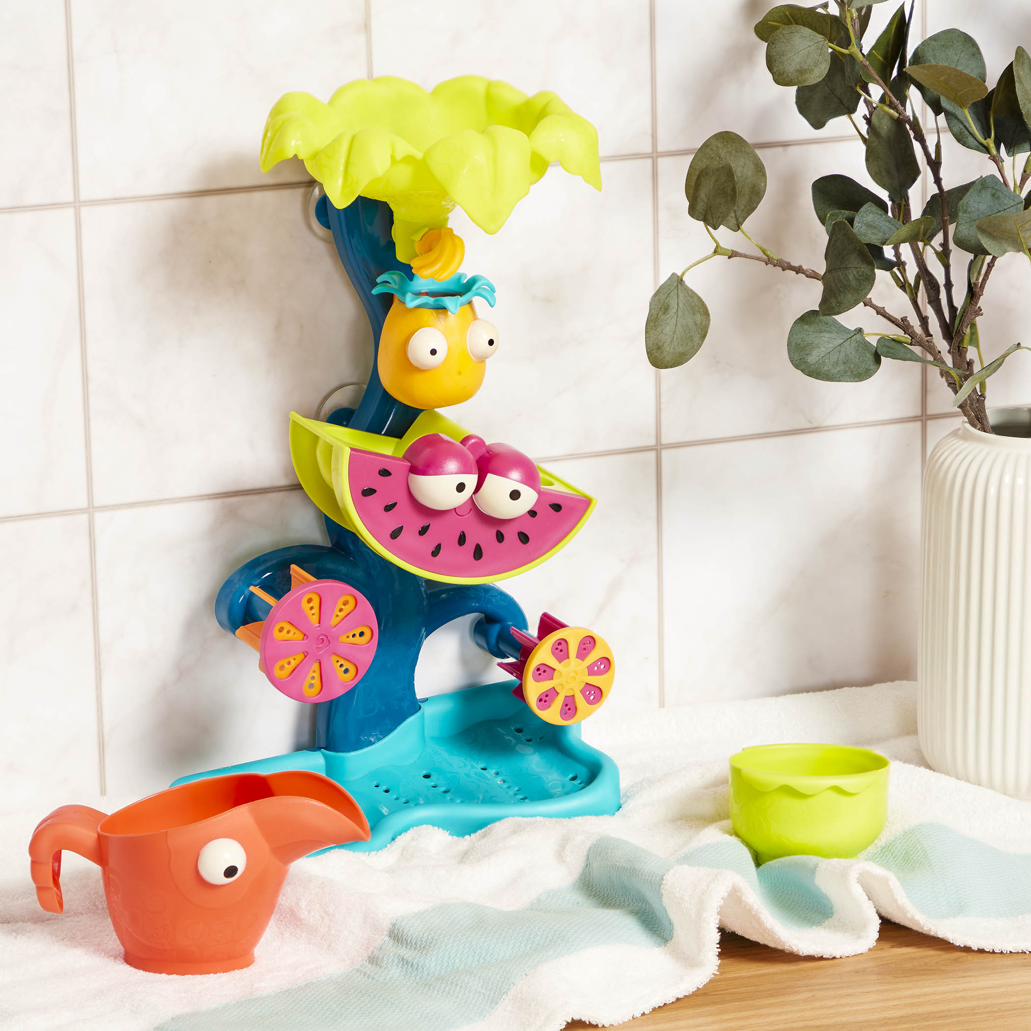 Tropical Waterfall Water Wheel Toy B. toys