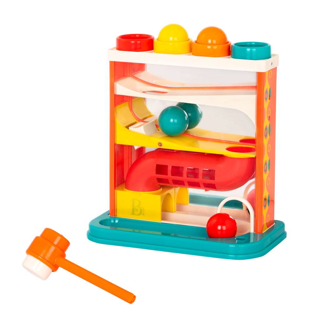 Whacky Ball Red Pounding Toy B. toys