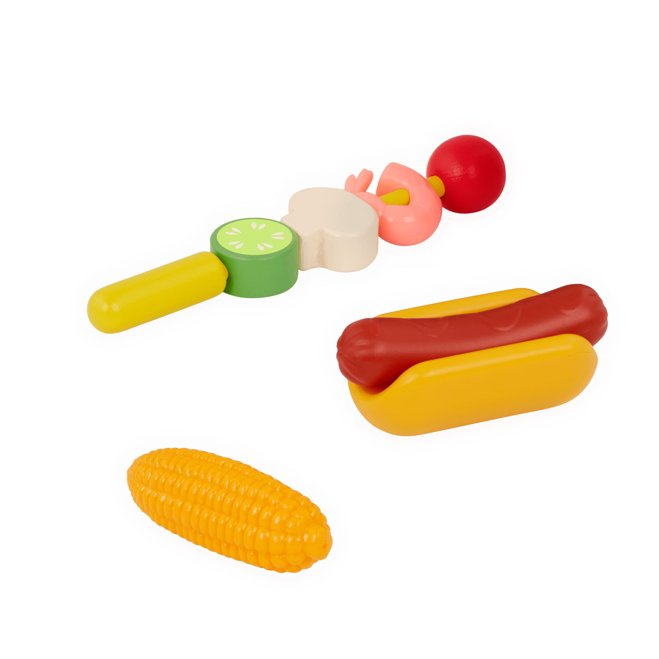 Mini Chef BBQ Grill Playset Toy Grill & Play Food B. toys