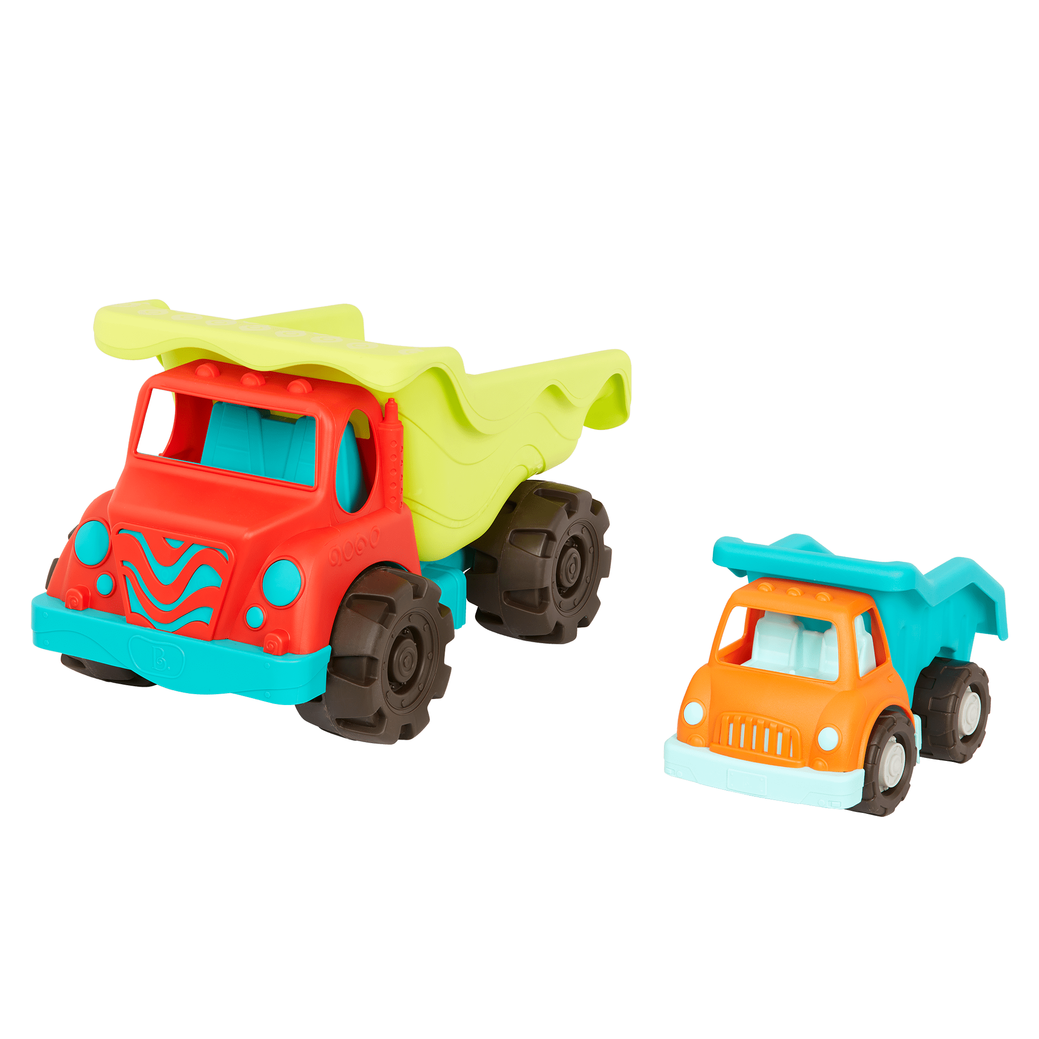 Dump Truck Duo Toy Truck Set B. play