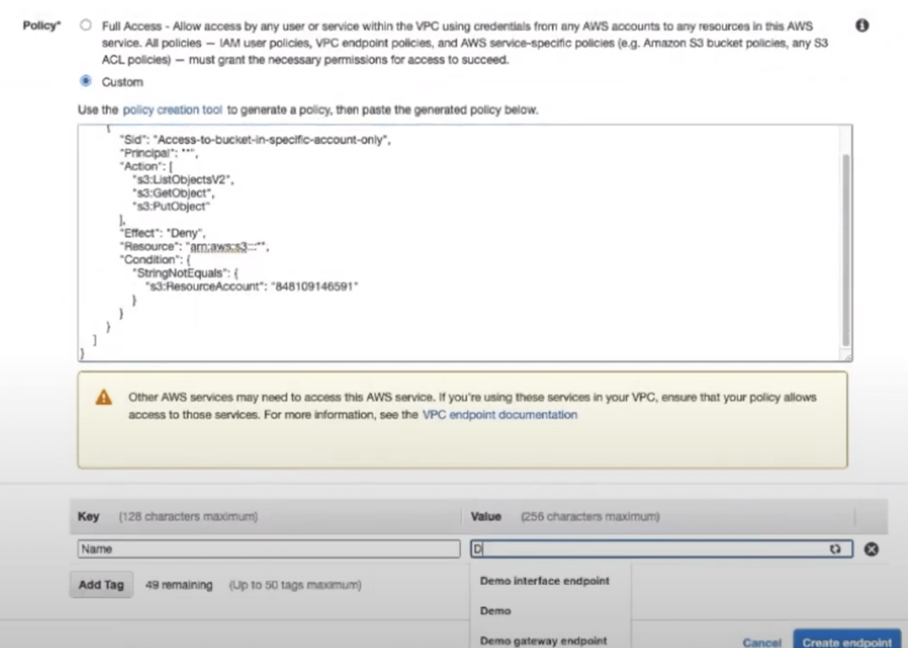 HandsOn Demo Creating S3 and VPC Endpoints Kodecamps Learn to code