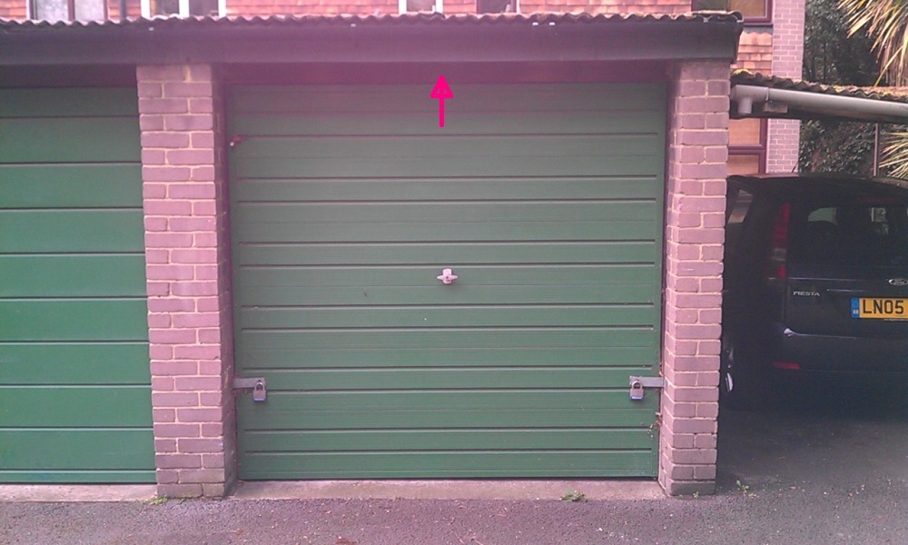 Garage door extra lock Security Systems job in Greenwich, South