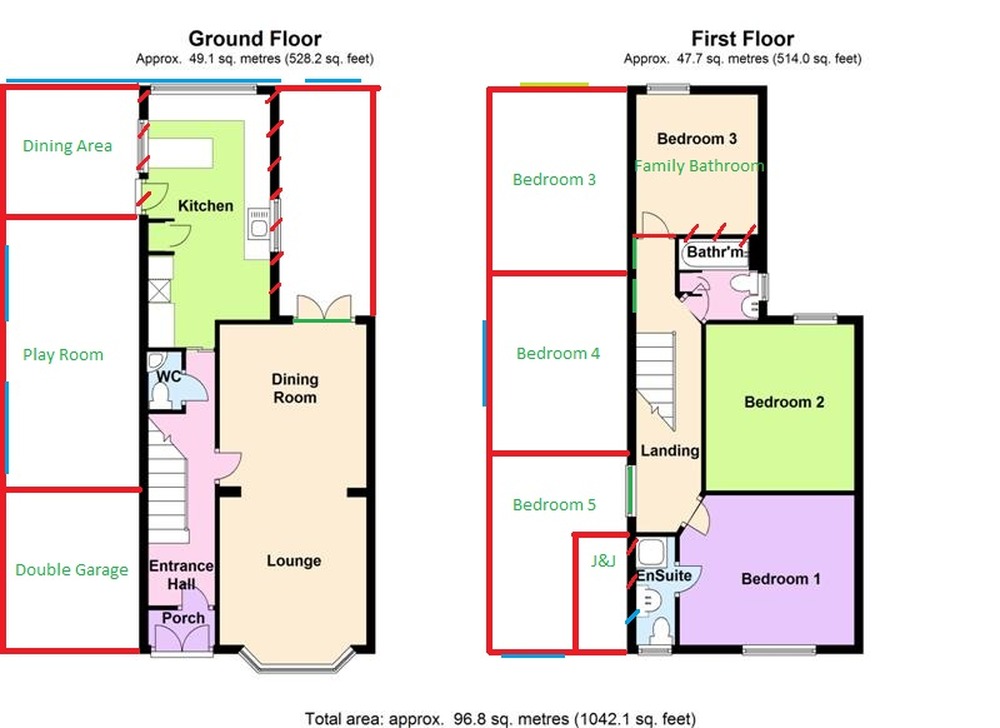 Two storey extension mapperley Extensions job in Nottingham