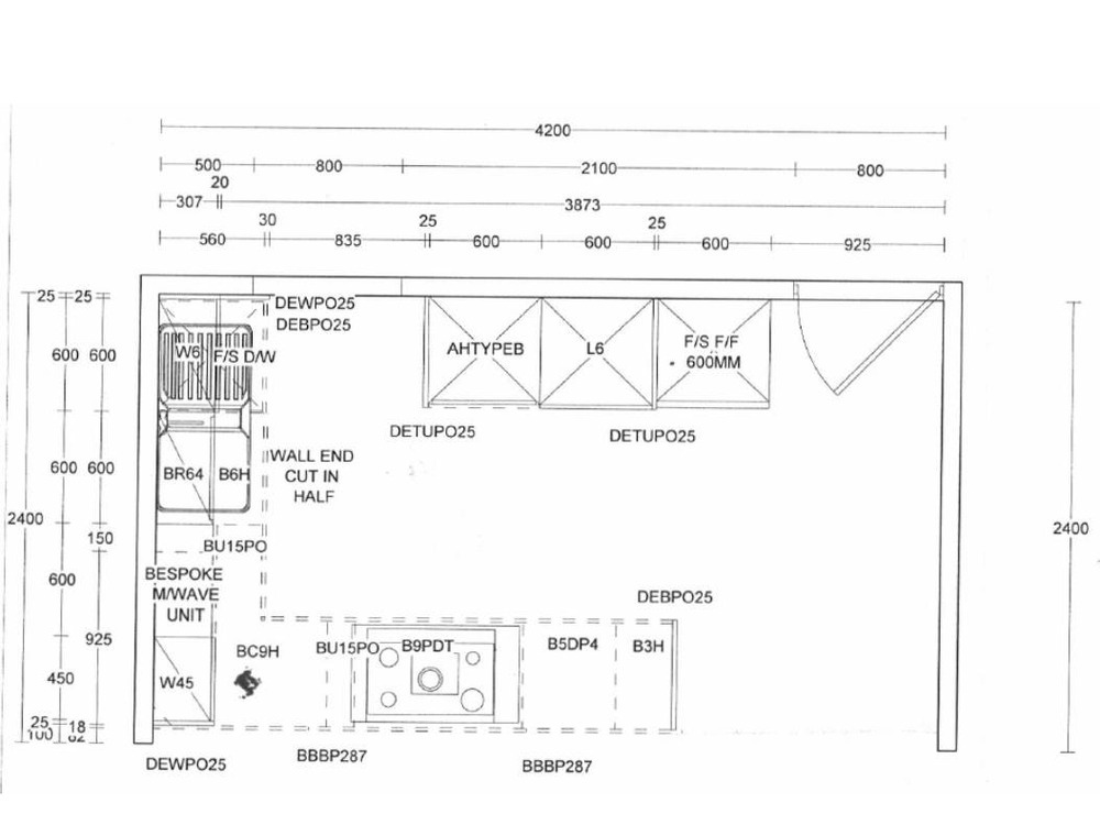 Fit kitchen worktops & island extractor. Ealing W13 Kitchen Fitting