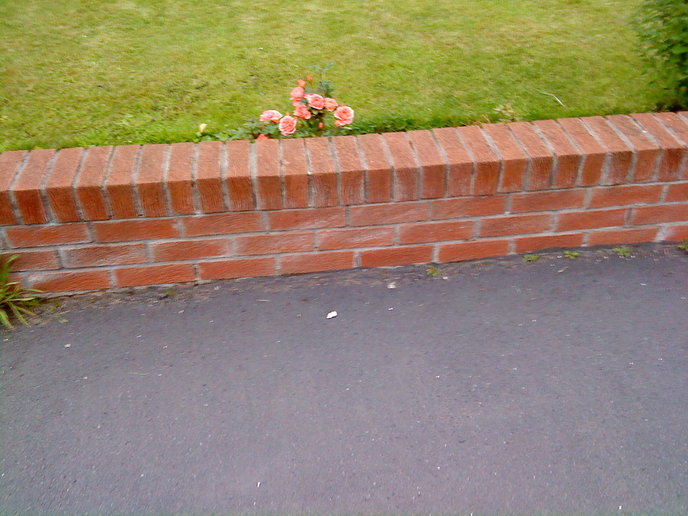 Brick garden wall Bricklaying job in Glasgow, Lanarkshire MyBuilder